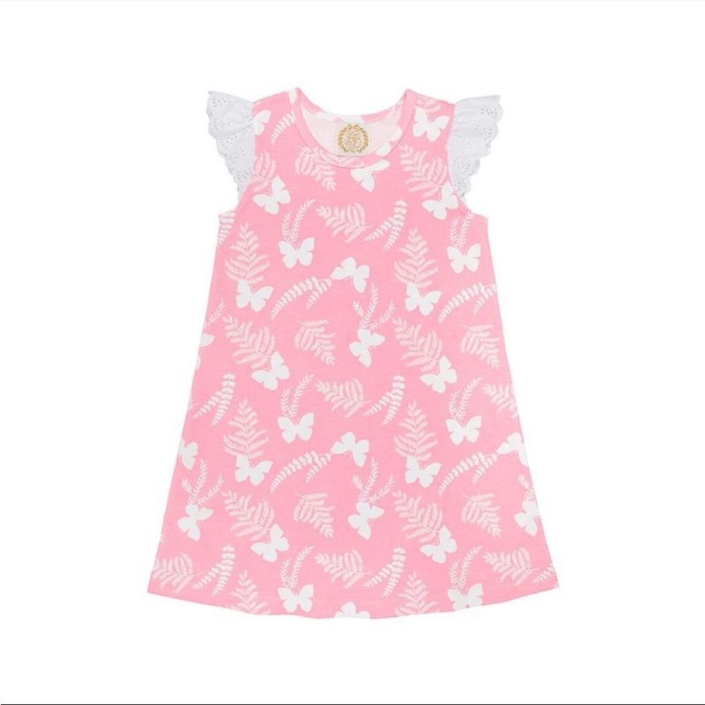 NWT TBBC Sleeveless Polly Play Dress Eyelet - Picture 2 of 6